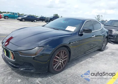 2015 Maserati Ghibli z USA, uszkodzony, nr VIN ZAM57XSA1F1144073